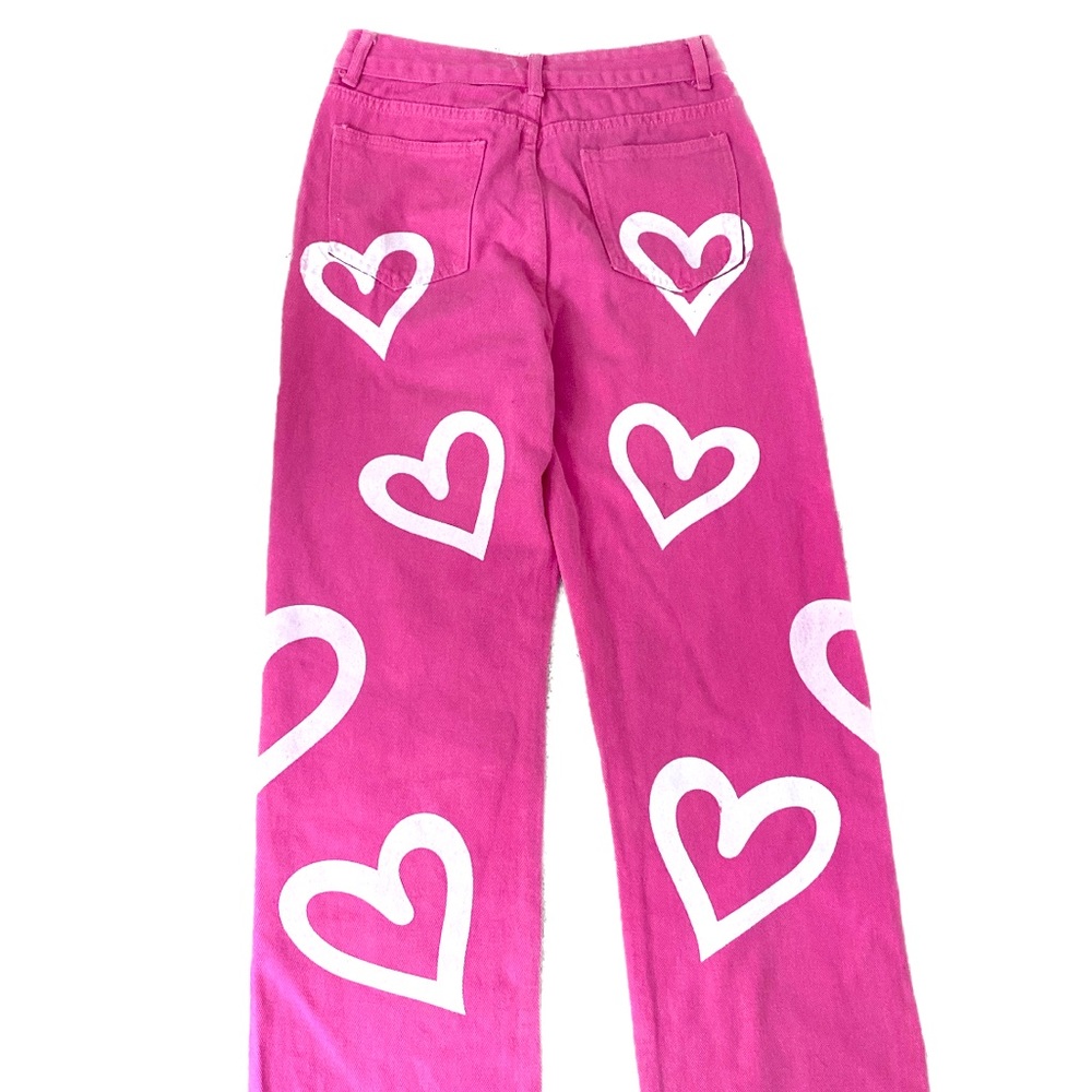 Women Jeans High Waisted Straight Leg Stretch Denim